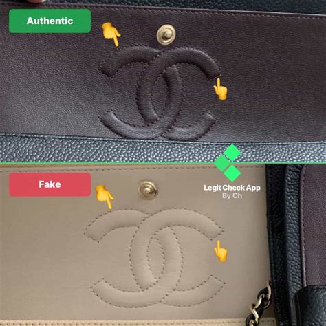 fake chanel tag|chanel bag markings.